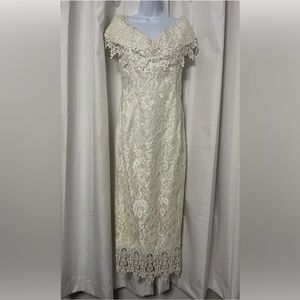 Jessica McClintock Cream Bridal Gown